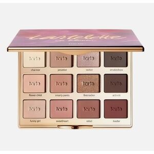 Tarte Tartelette in Bloom Eyeshadow Palette Large Size Neutral Assorted NEW NIB